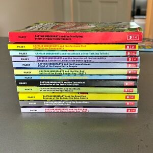 Captain Underpants Books - 12 total